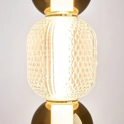 Lampade A Sospensione-Maytoni drop lampada a sospensione led 16w 3000k con sfere in vetro