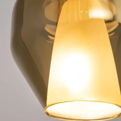 Lampade A Sospensione-Maytoni duality lampada a sospensione per isola cucina moderna in vetro