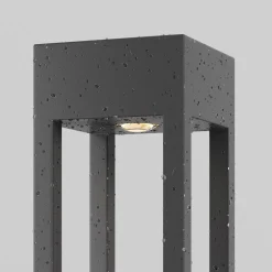 Lampioni Da Giardino-Maytoni elbe lampione alto da giardino led 3000k ip65 nero