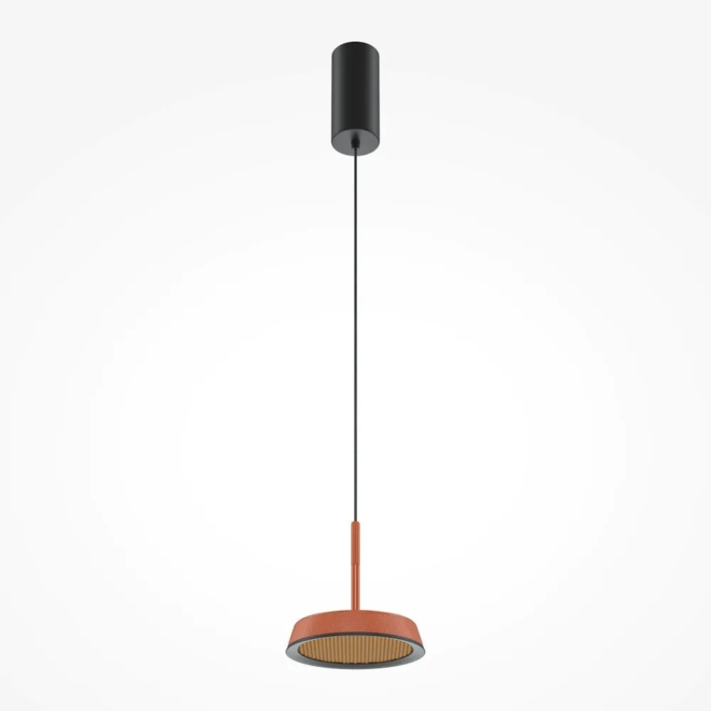 Lampade A Sospensione-Maytoni el lampada a sospensione led 12w 3000k colore arancione