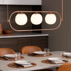 Lampadari Cucina-Maytoni erich lampadario per cucina moderna con tre sfere