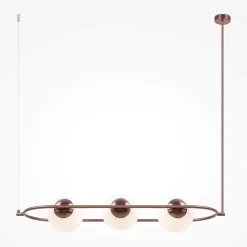 Lampadari Cucina-Maytoni erich lampadario per cucina moderna con tre sfere