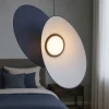 Lampadario Camera Da Letto-Maytoni evolution lampada led 9w 3000k a sospensione ultramoderna