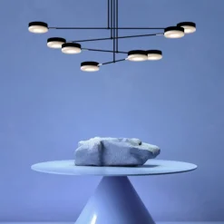 Lampadari Moderni-Maytoni fad lampadario moderno led 49w 3000k orientabile