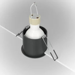 Faretti Da Incasso-Maytoni faretto da incasso a soffitto rotondo nero reif