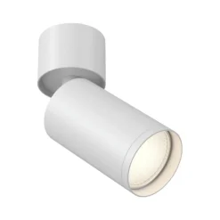Faretti Da Soffitto-Maytoni faretto led focus bianco cilindro orientabile
