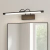 Applique Da Bagno-Maytoni finelli applique da bagno moderno per specchio nero led 3000k