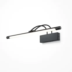 Applique Da Bagno-Maytoni finelli applique da bagno moderno per specchio nero led 3000k