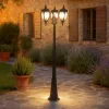 Lampioni Da Giardino-Maytoni fleur lampione alto da giardino ip44 design elegante