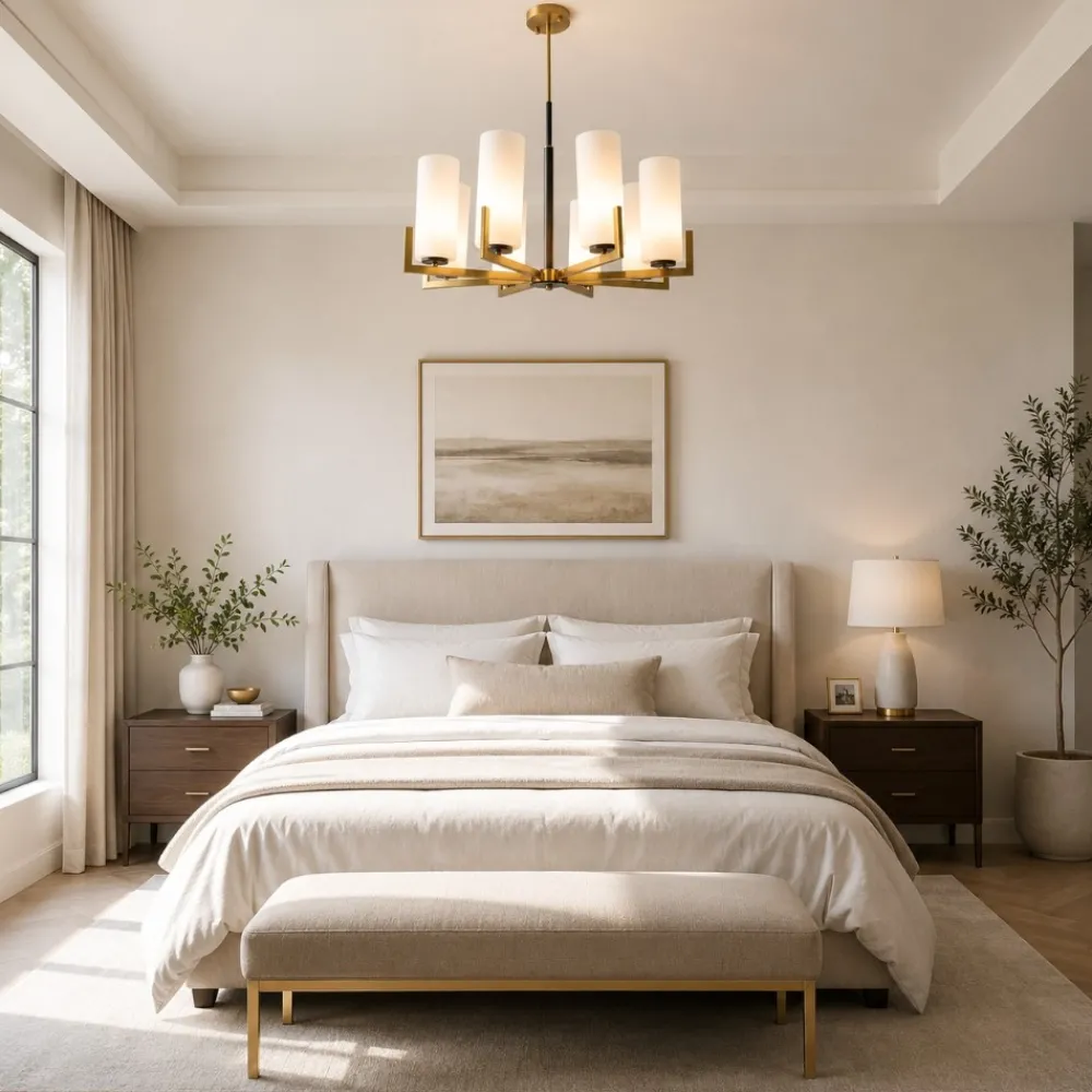 Lampadario Camera Da Letto-Maytoni fortano lampadario per camera da letto 8 luci