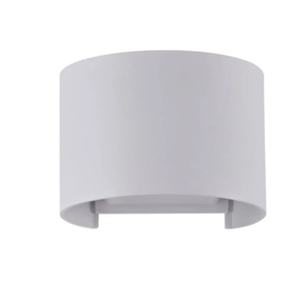 Applique Da Esterno-Maytoni fulton applique da esterno design minimal bianco led 3000k ip54