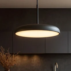 Lampadari Cucina-Maytoni gerhard lampadario da cucina led 26w 3000k nero
