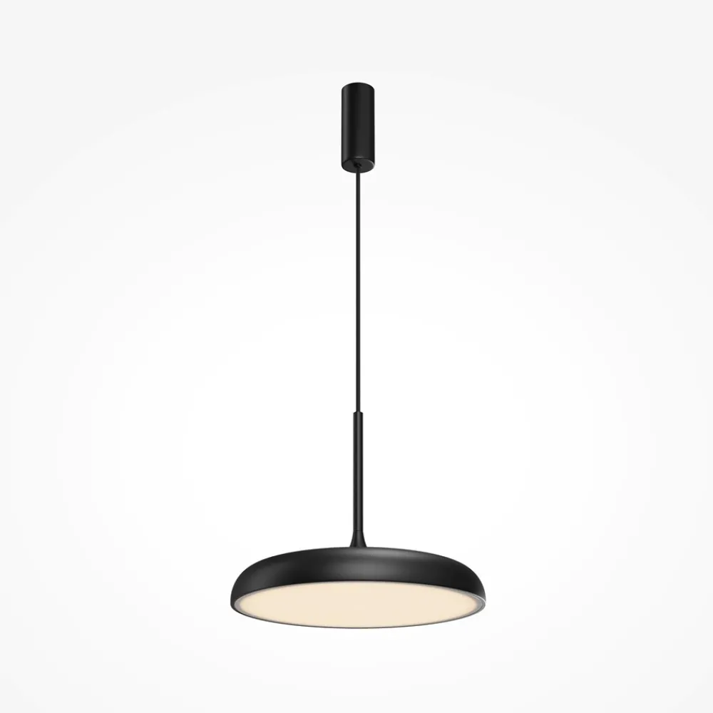 Lampadari Cucina-Maytoni gerhard lampadario da cucina led 26w 3000k nero