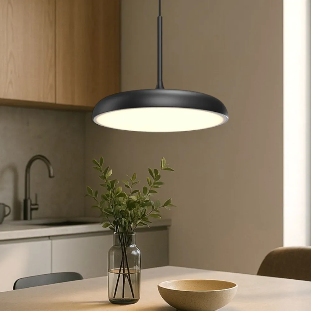 Lampadari Cucina-Maytoni gerhard lampadario da cucina led 26w 3000k nero