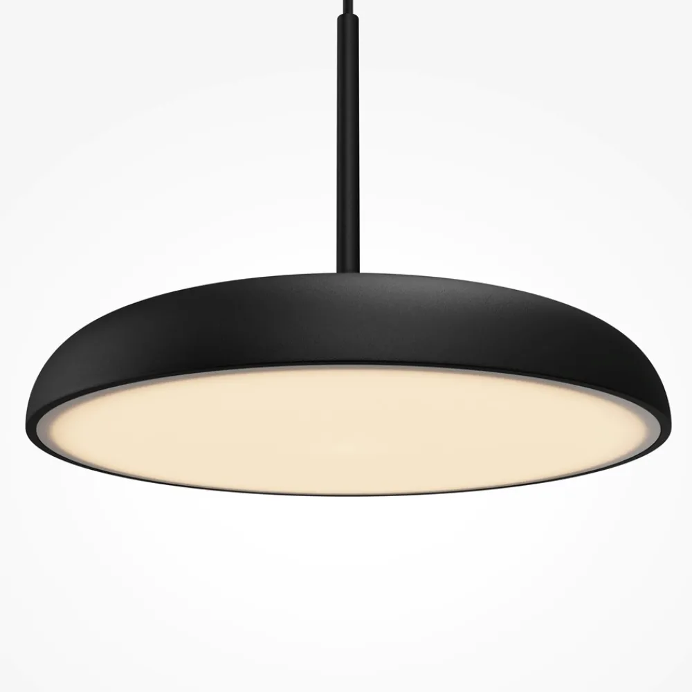 Lampadari Cucina-Maytoni gerhard lampadario da cucina led 26w 3000k nero