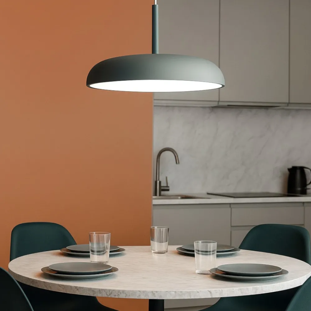 Lampadari Cucina-Maytoni gerhard lampadario da cucina led 19w 3000k bianca mod189pl-l12gr3k1