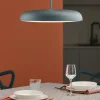 Lampadari Cucina-Maytoni gerhard lampadario da cucina led 26w 3000k grigia mod189pl-l18gr3k1