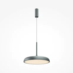 Lampadari Cucina-Maytoni gerhard lampadario da cucina led 26w 3000k grigia mod189pl-l18gr3k1