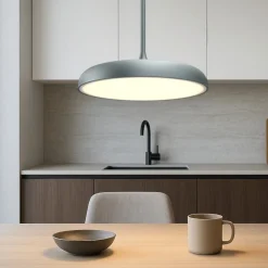 Lampadari Cucina-Maytoni gerhard lampadario da cucina led 26w 3000k grigia mod189pl-l18gr3k1