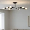 Plafoniere Moderne-Maytoni gilbert plafoniera moderna colore nero