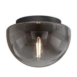 Plafoniere Moderne-Maytoni glassy plafoniera moderna in vetro fume'