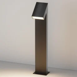 Lampioni Da Giardino-Maytoni guss lampione da giardino led 3000k ip65 nero moderno