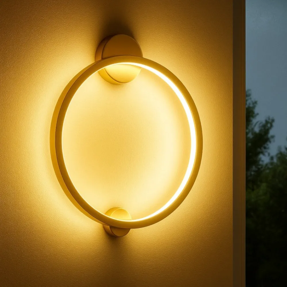 Applique Da Parete-Maytoni halo applique da parete led 4000k design minimal rotondo