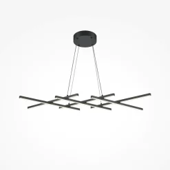 Lampadari Cucina-Maytoni halo lampadario cucina led 40w da 3000k a 4000k moderno