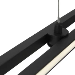 Lampadari Cucina-Maytoni halo lampadario cucina led 48w da 3000k a 4000k sottile