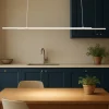 Lampadari Cucina-Maytoni halo lampadario per cucina moderna led 4000k dimmerabile