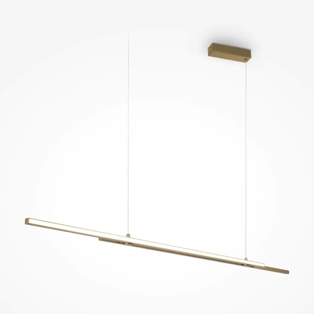 Lampadari Cucina-Maytoni halo lampadario per tavolo cucina led 2600k a 3500k