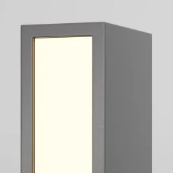 Lampioni Da Giardino-Maytoni hof lampione da giardino led 3000k ip65 colore grigio