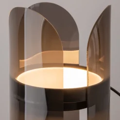 Abat Jour-Maytoni insight lampada abat-jour moderna nera bidirezionale led 3000k