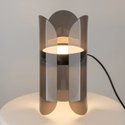 Abat Jour-Maytoni insight lampada abat-jour moderna nera bidirezionale led 3000k
