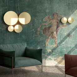 Applique Da Parete-Maytoni jupiter applique da parete rotonda design moderno led 3000k