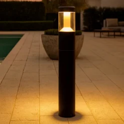 Lampioni Da Giardino-Maytoni koln lampione da esterno giardino led 4000k ip54 cilindrico
