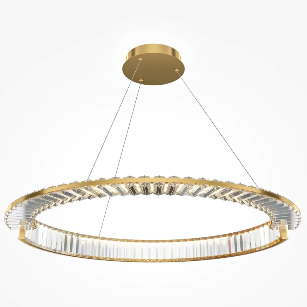 Lampadari Moderni-Maytoni krone lampadario moderno per soggiorno led 3000k