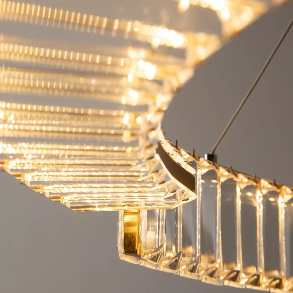Lampadari Moderni-Maytoni krone lampadario moderno per soggiorno led 3000k