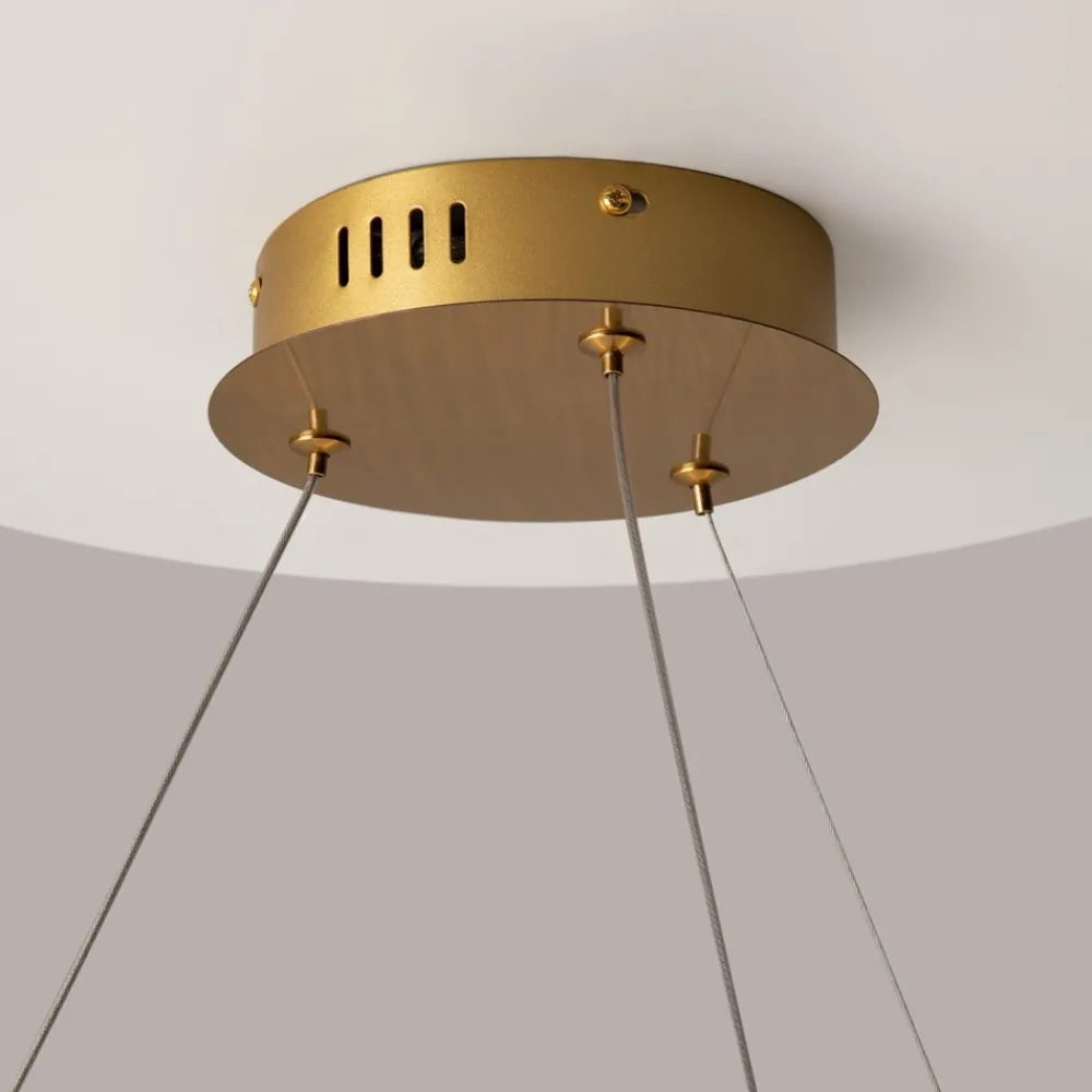 Lampadari Moderni-Maytoni krone lampadario moderno per soggiorno led 3000k