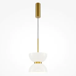 Lampade A Sospensione-Maytoni kyoto lampada a sospensione per isola cucina minimal led 3000k