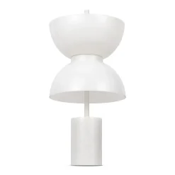 Lampade Da Tavolo-Maytoni kyoto lampada da tavolo bianca design moderno led 3000k