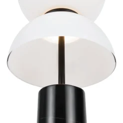 Lampade Da Tavolo-Maytoni lampada da tavolo moderna marmo nera kyoto