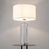 Lampade Da Tavolo-Maytoni lampada da tavolo muse per salone moderna cromo base in vetro