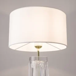 Lampade Da Tavolo-Maytoni lampada da tavolo muse per soggiorno moderna oro ottone base in vetro