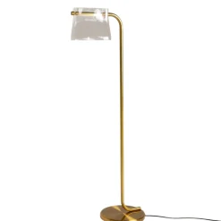 Lampade Da Terra-Maytoni lampada da terra cabaret moderna led 3000k in vetro soffiato