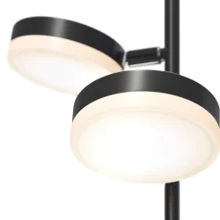 Lampade Da Terra-Maytoni lampada da terra moderna fad led 3000k due luci orientabili