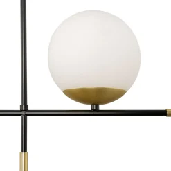 Lampadari Moderni-Maytoni lampadario nostalgia per tavolo soggiorno nero oro contemporaneo