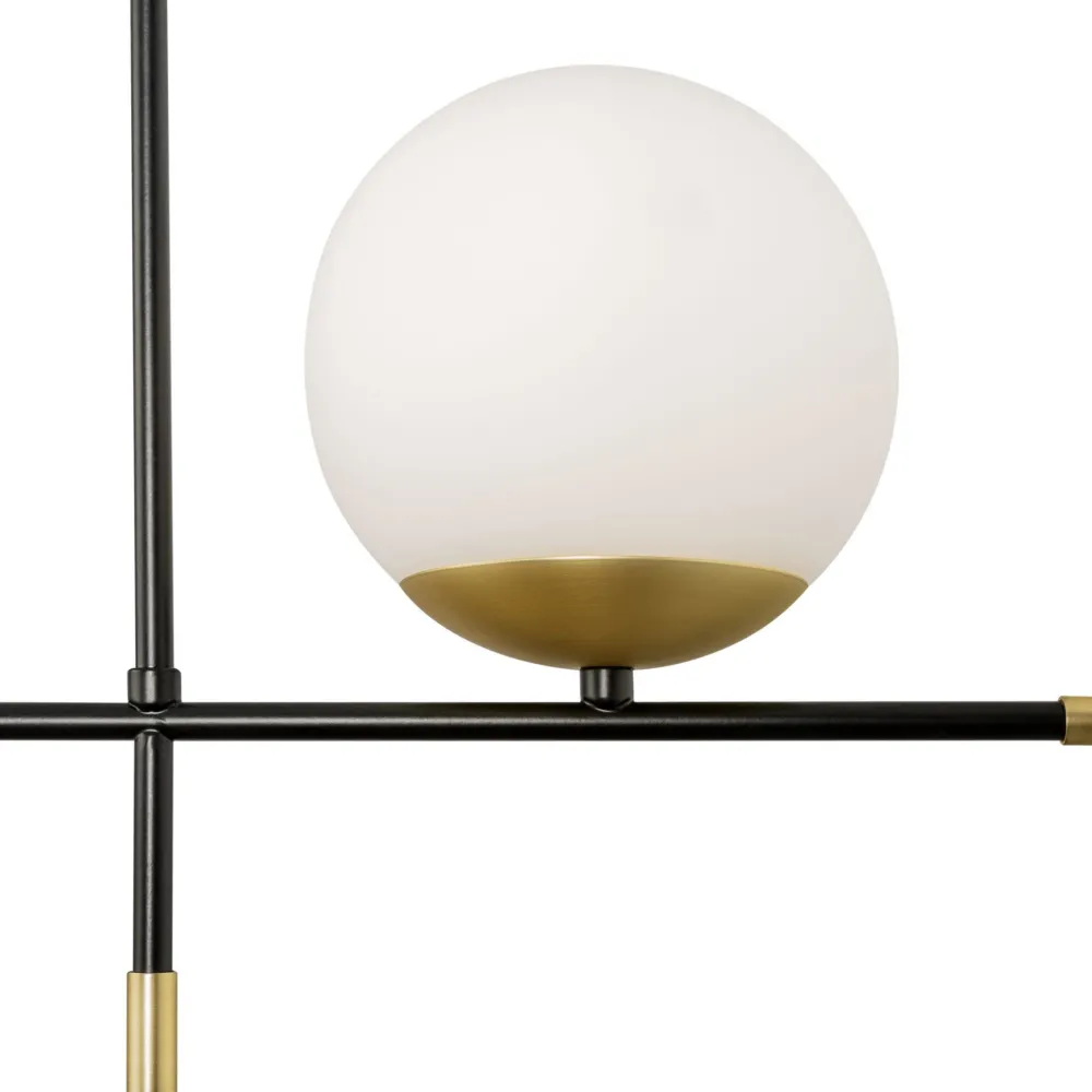 Lampadari Moderni-Maytoni lampadario nostalgia per tavolo soggiorno nero oro contemporaneo