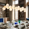 Lampadari Moderni-Maytoni lampadario oro moderno dallas per soggiorno sfere in vetro