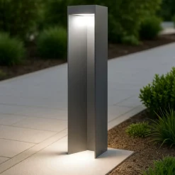 Lampioni Da Giardino-Maytoni lampioncino da giardino essen antracite led 9w 4000k